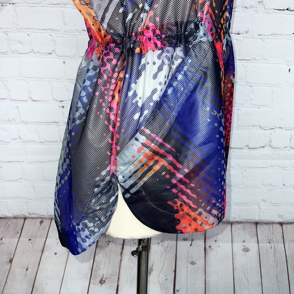 🚫SOLD! •🏃‍♀️NWOT |•ATHLETA•| Lava Hype Run Multicolor Jacket 🏃‍♀️ - Picture 11 of 16